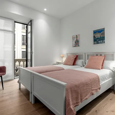 Apartmán Moderno, Reformado Y Ac Para 6 En Zurriola Beach *